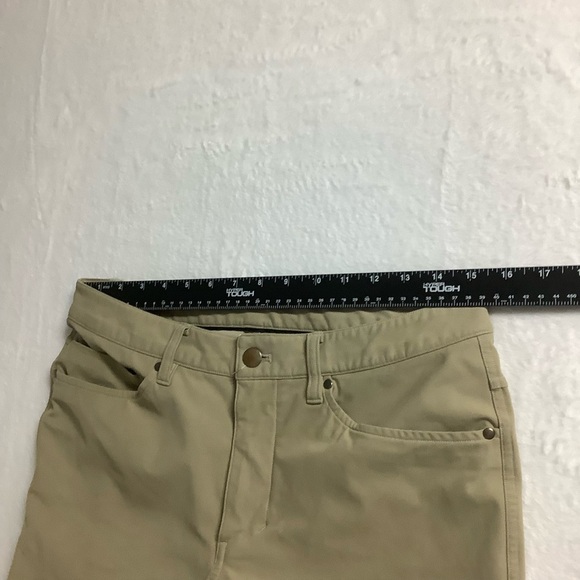 Lululemon Men’s ABC Slim *Warpstreme Pant 30 x 31 in Tofino Sand / Tan - Picture 8 of 10